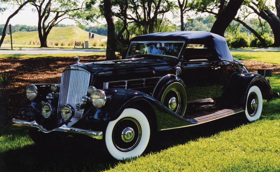  Pierce-Arrow 12 Model 1245 Convertible Coupe 1935 года  (фото 1 из 1)